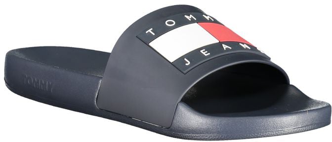 Tommy Hilfiger Blue Polyurethane Men's Slipper