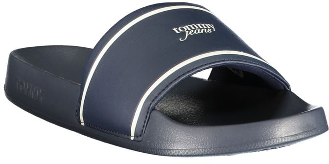 Tommy Hilfiger Blue Polyurethane Women's Slipper