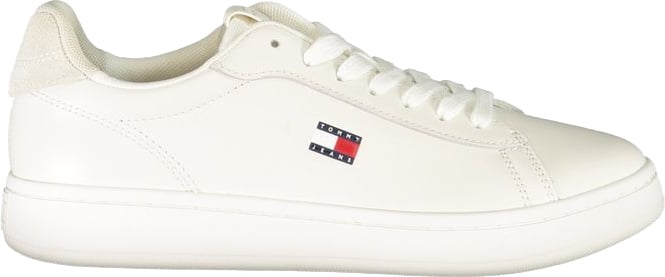 Tommy Hilfiger Bianco Polyurethane Women's Sneaker