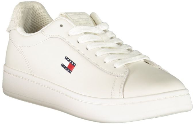 Tommy Hilfiger Bianco Polyurethane Women's Sneaker