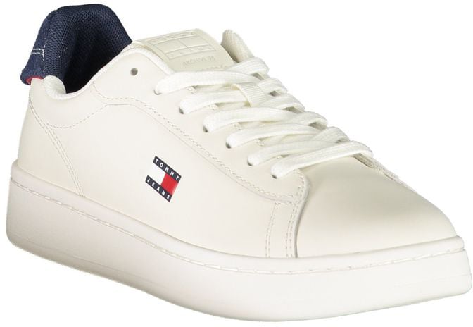 Tommy Hilfiger Bianco Polyurethane Women's Sneaker