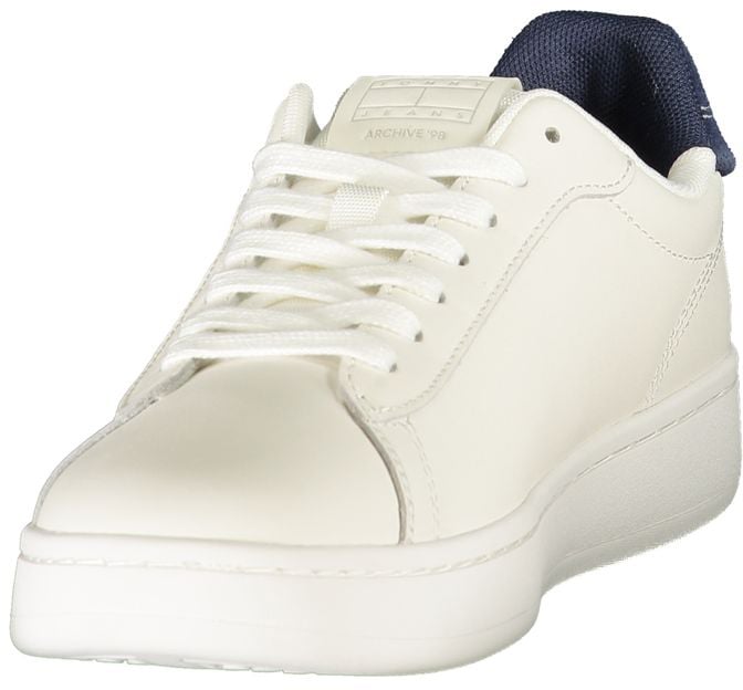 Tommy Hilfiger Bianco Polyurethane Women's Sneaker