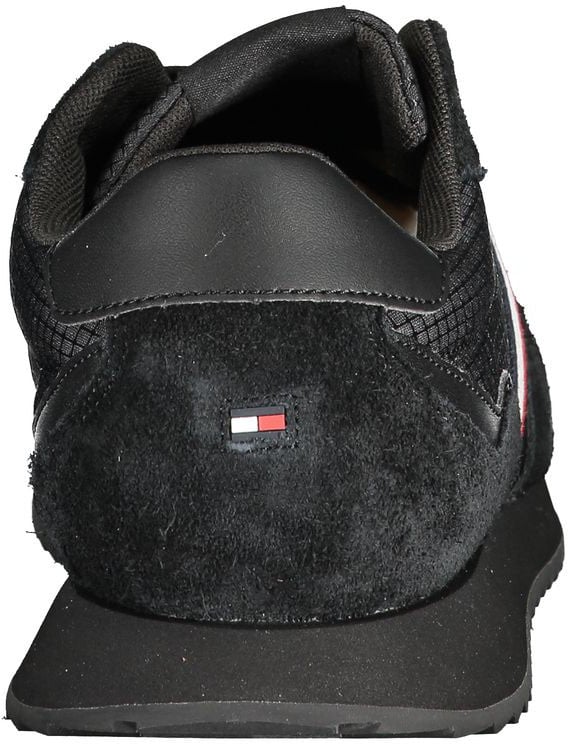 Tommy Hilfiger Nero Leather Men Sneaker