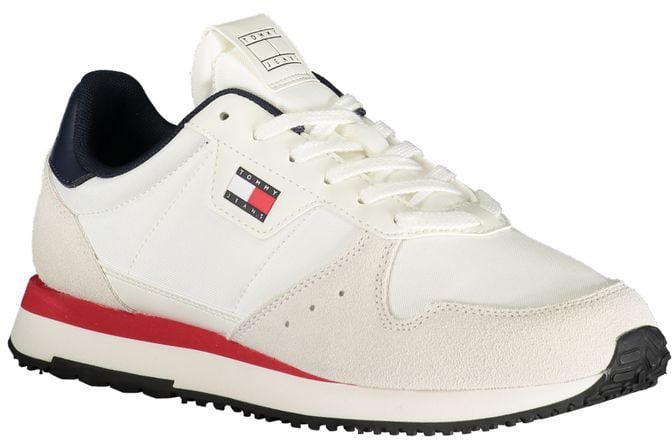 Tommy Hilfiger Bianco Leather Men Sneaker