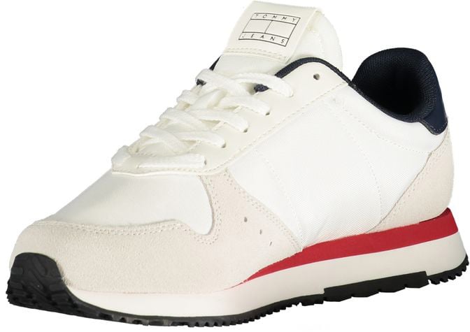Tommy Hilfiger Bianco Leather Men Sneaker