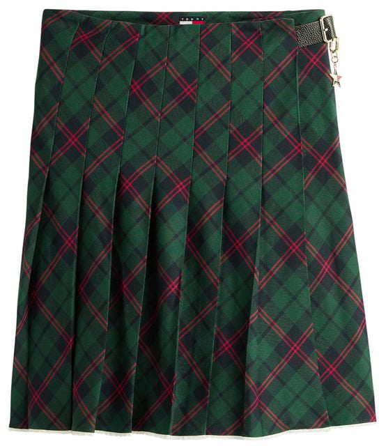 Tommy Hilfiger Jeans Bicolor Cotton Mini Skirt