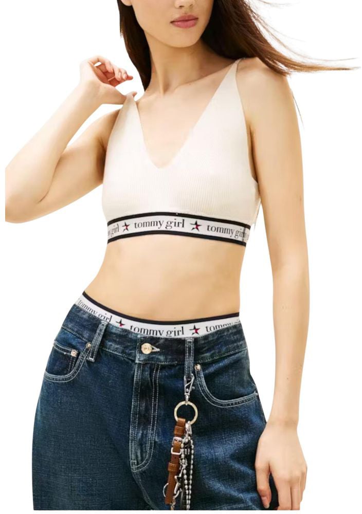 Tommy Hilfiger Jeans Cream Wool Top