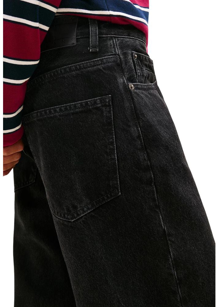 Tommy Hilfiger Jeans Black Recycled Cotton Bootcut Jeans