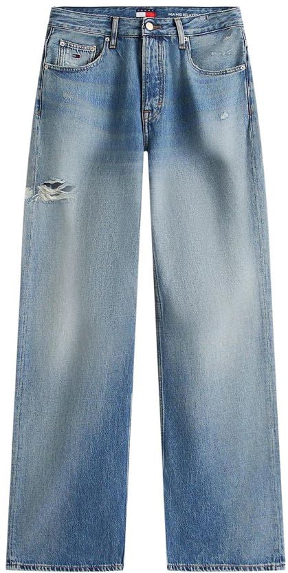 Tommy Hilfiger Jeans Blue Recycled Cotton Boyfriend Jeans