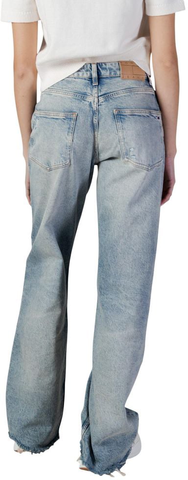 Tommy Hilfiger Jeans Light Blue Recycled Cotton Bootcut Jeans