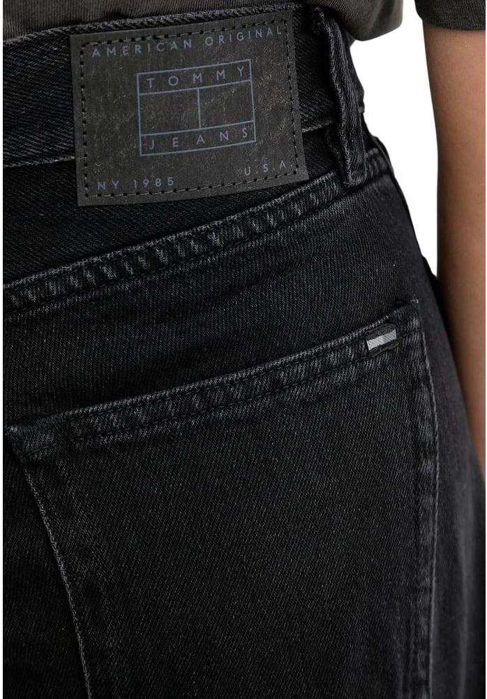 Tommy Hilfiger Jeans Black Recycled Cotton Bootcut Jeans