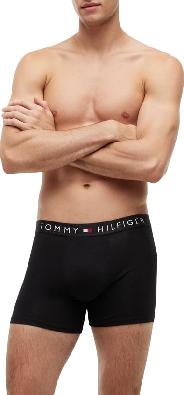 Tommy Hilfiger Black Recycled Cotton Boxers