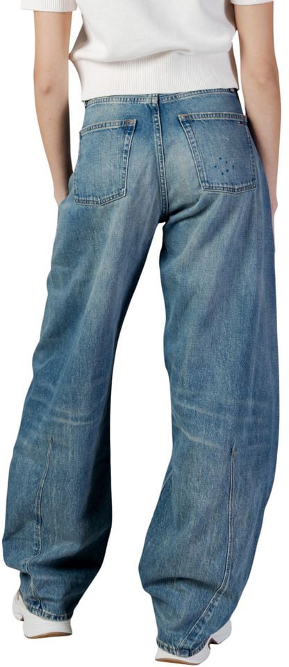 Tommy Hilfiger Jeans Blue Recycled Cotton Flared Jeans