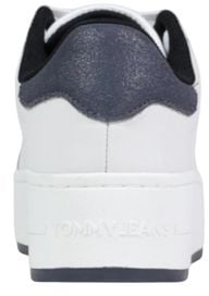 Tommy Hilfiger Jeans White Leather Chunky Sneakers