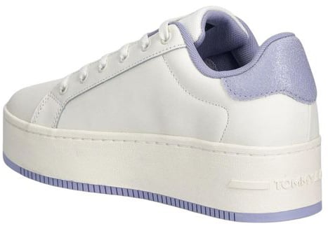 Tommy Hilfiger Jeans White Leather Chunky Sneakers