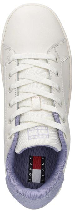 Tommy Hilfiger Jeans White Leather Chunky Sneakers