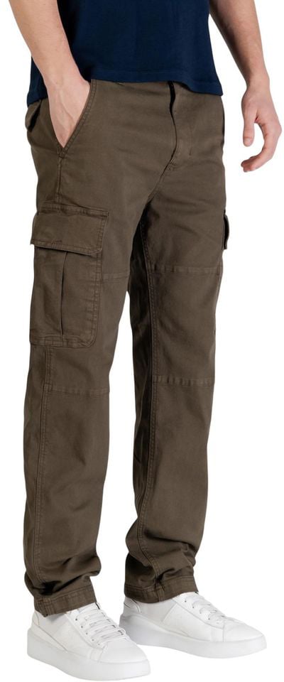 Tommy Hilfiger Jeans Green Recycled Cotton Cargo Pants