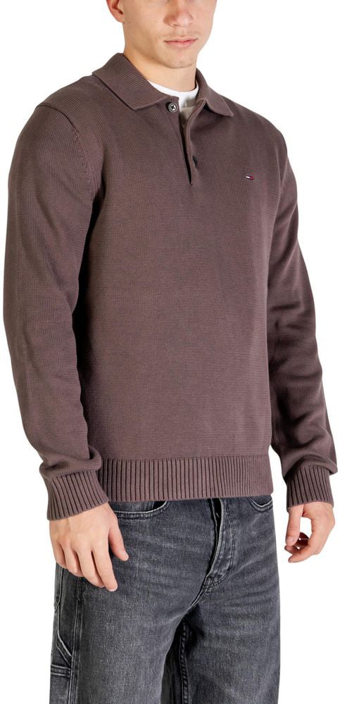 Tommy Hilfiger Jeans Brown Organic Cotton Sweatshirt
