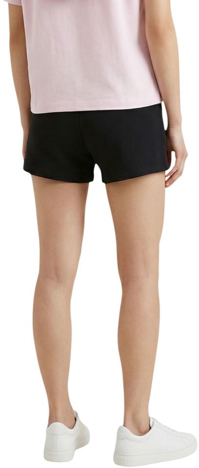 Tommy Hilfiger Jeans Black Recycled Cotton Short And Mini Shorts