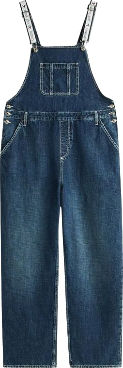 Tommy Hilfiger Jeans Blue Cotton Jumpsuit