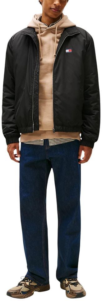 Tommy Hilfiger Jeans Black Recycled Polyester Jacket