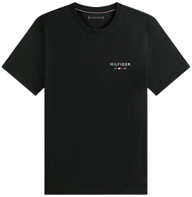 Tommy Hilfiger Jeans Black Cotton T-Shirt