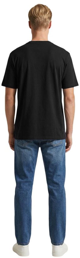 Tommy Hilfiger Jeans Black Cotton T-Shirt