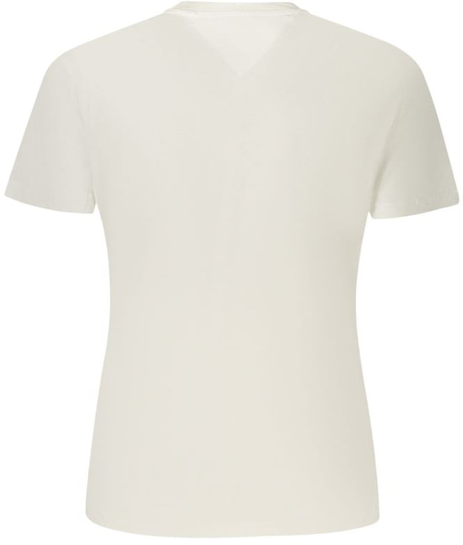 Tommy Hilfiger Bianco Cotton Women's T-Shirt