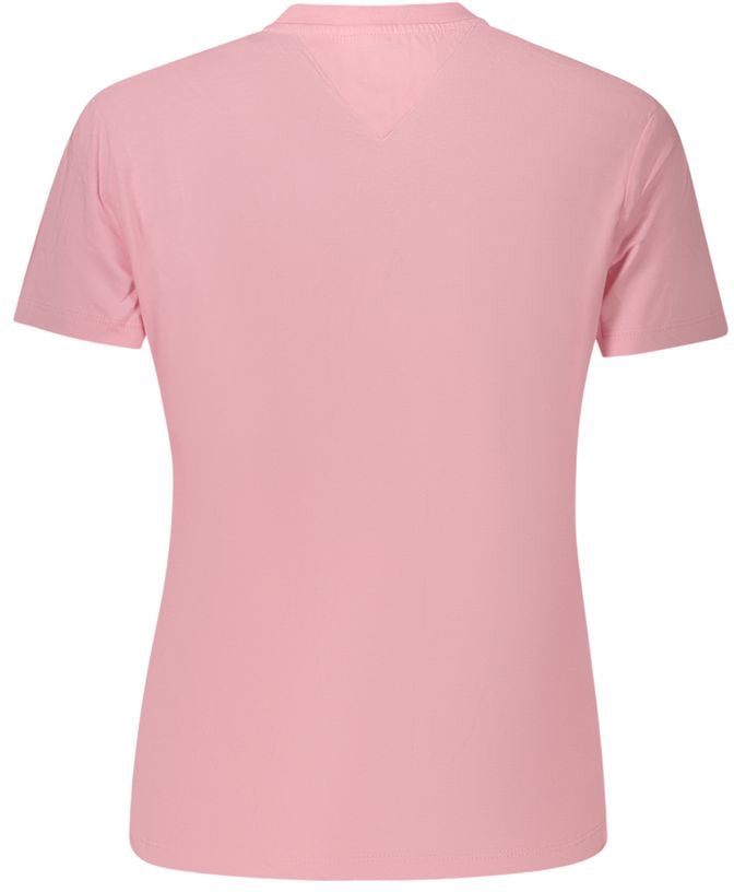 Tommy Hilfiger Pink Cotton Women's T-Shirt