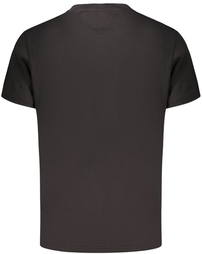 Tommy Hilfiger Black Cotton Men's T-Shirt