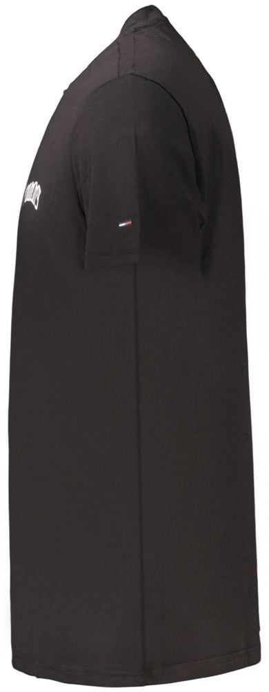 Tommy Hilfiger Black Cotton Men's T-Shirt