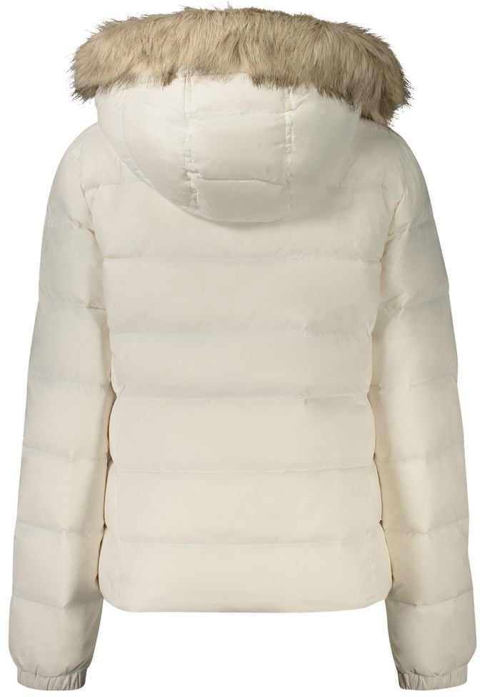 Tommy Hilfiger White Polyester Women's Jacket