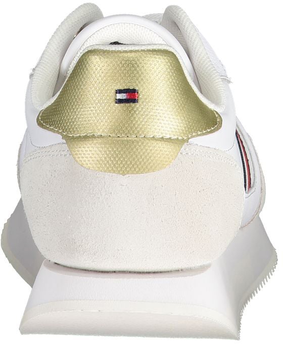 Tommy Hilfiger White Polyester Sneaker