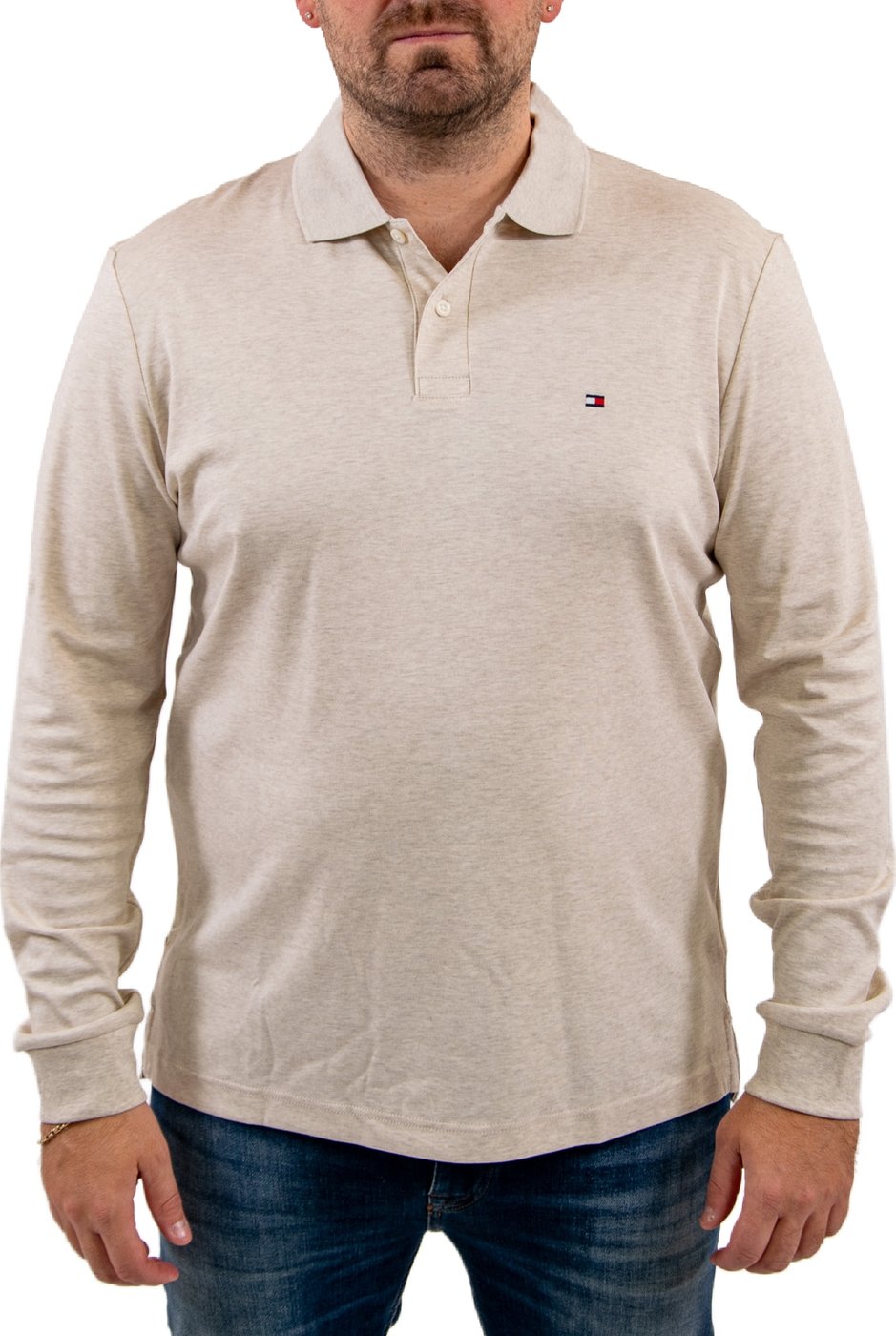 Tommy Hilfiger L/S Liquid Cotton Reg Polo