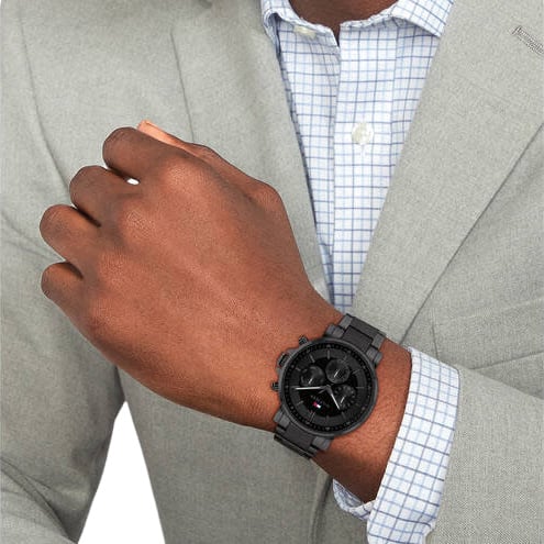 Tommy Hilfiger TH1710590 Horloge Heren Zwart 44mm