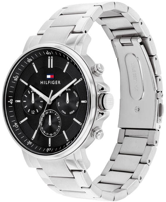 Tommy Hilfiger TH1710667 Horloge Heren Zilverkleurig 44mm