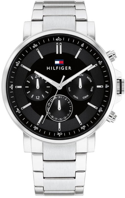 Tommy Hilfiger TH1710667 Horloge Heren Zilverkleurig 44mm