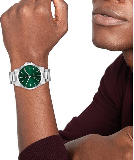 Tommy Hilfiger TH1710672 Horloge Heren Zilverkleurig 43mm