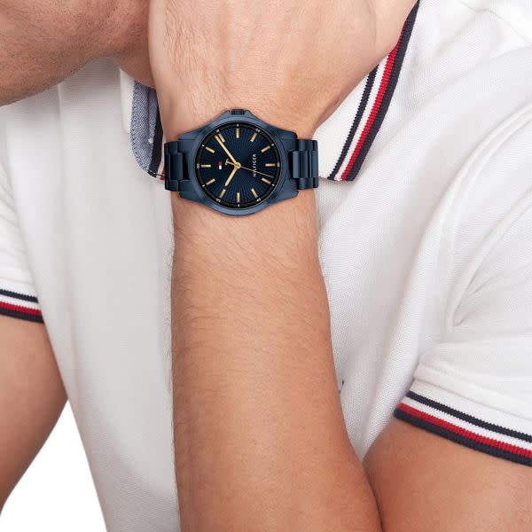 Tommy Hilfiger TH1710742 Horloge Heren Blauw 43mm