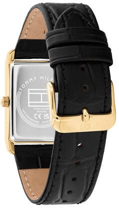 Tommy Hilfiger Horloge TH1710772 Ben Staal met Geelgouden Plating Quartz 40x25.5mm