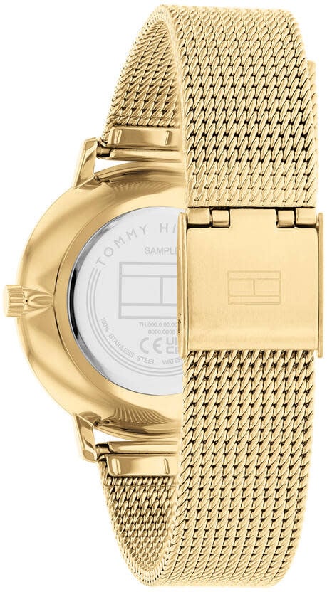 Tommy Hilfiger TH1782668 Horloge Dames Goudkleurig 34mm