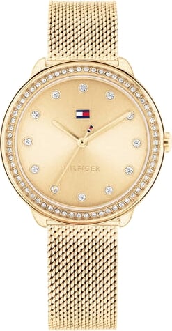 Tommy Hilfiger TH1782699 Horloge Dames Goudkleurig 33mm