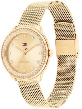 Tommy Hilfiger TH1782699 Horloge Dames Goudkleurig 33mm