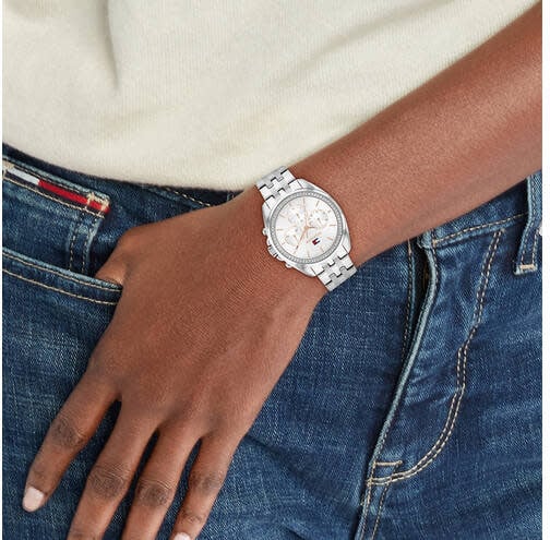 Tommy Hilfiger TH1782802 Horloge Dames Zilverkleurig 36mm