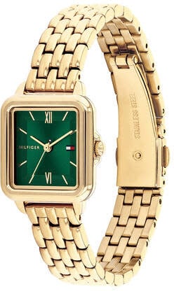 Tommy Hilfiger TH1782858 Horloge Dames Goudkleurig 24x22,5mm