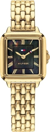 Tommy Hilfiger Horloge TH1782916 Mia Staal met Geelgouden Plating Quartz 24x22.5mm