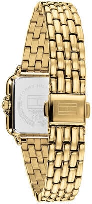 Tommy Hilfiger Horloge TH1782916 Mia Staal met Geelgouden Plating Quartz 24x22.5mm
