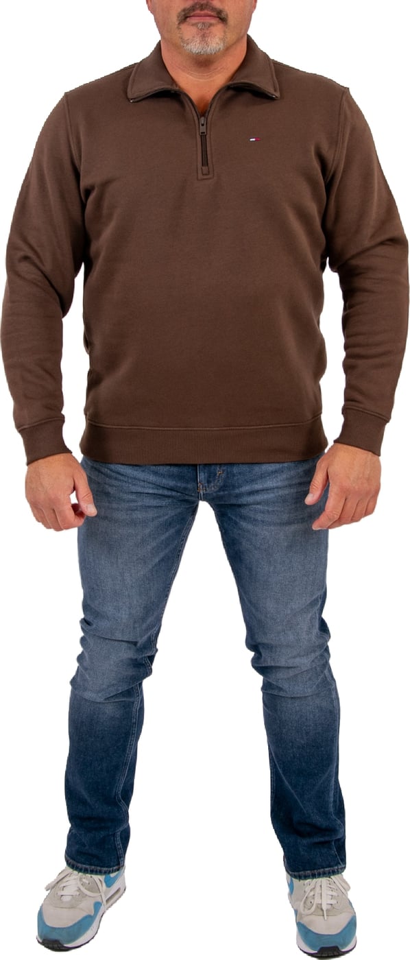 Tommy Jeans Reg Fleece QZ Mock Nck Ext