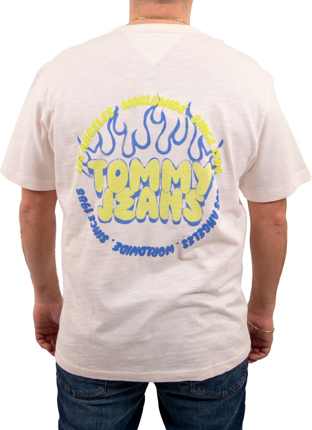 Tommy Jeans Rlx Bubble Flame SS Tee
