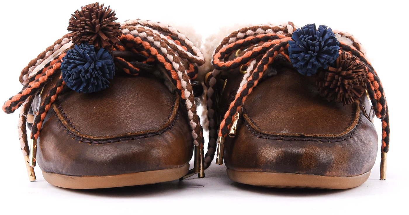 Blanche Accesoires Brown Leather
